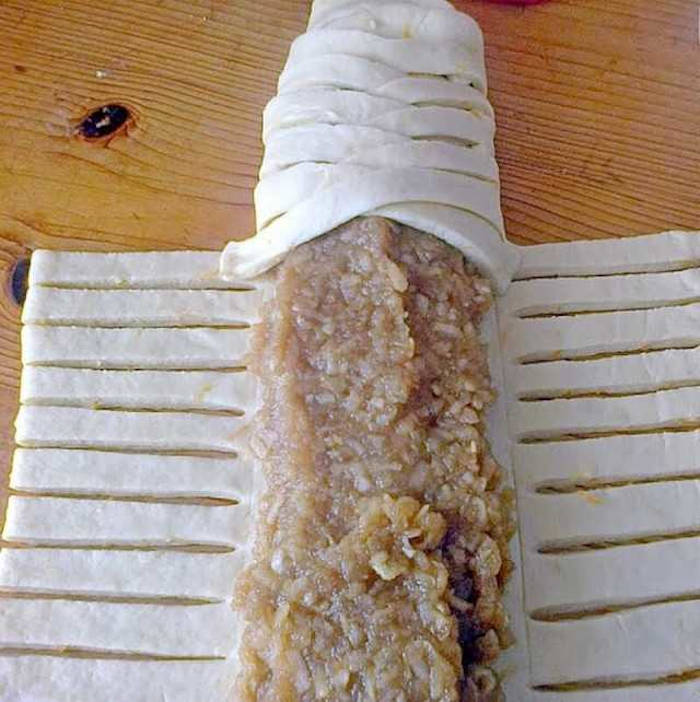 strudel cu mere mod preparare