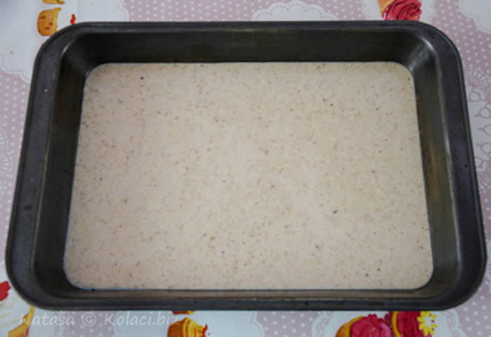 Prajitura cu nuca si vanilie mod preparare