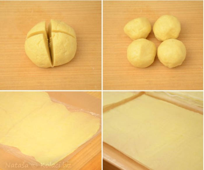 prajitura in doua culori aluat