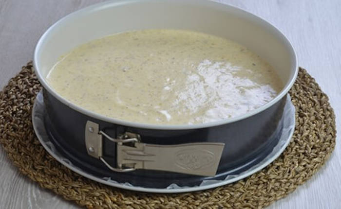 tort cu frisca si ciocolată preparare