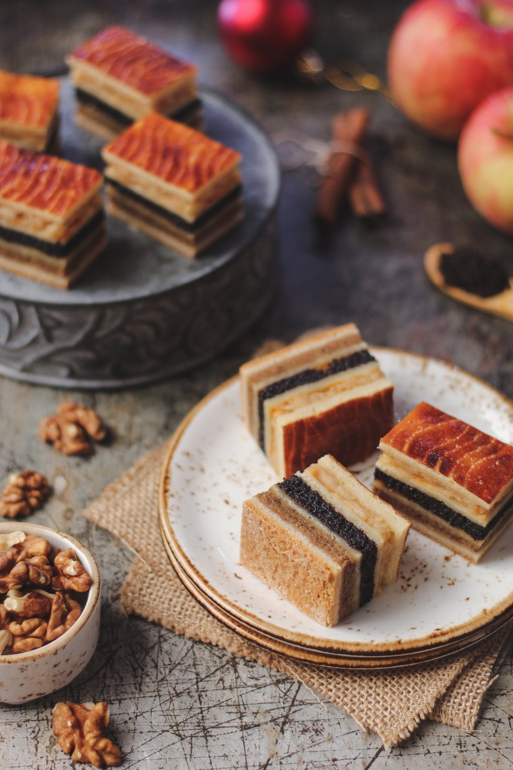 prajitura cu 3 umpluturi