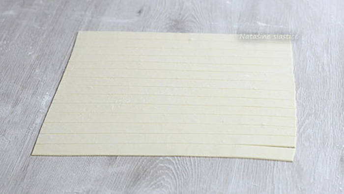 Prăjitura cu aluat foietaj preparare