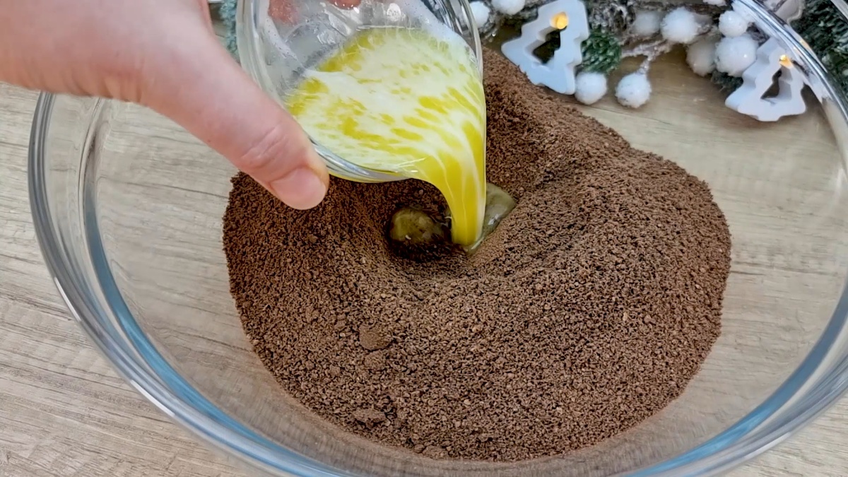 Ruladă fără coacere - etapă 1