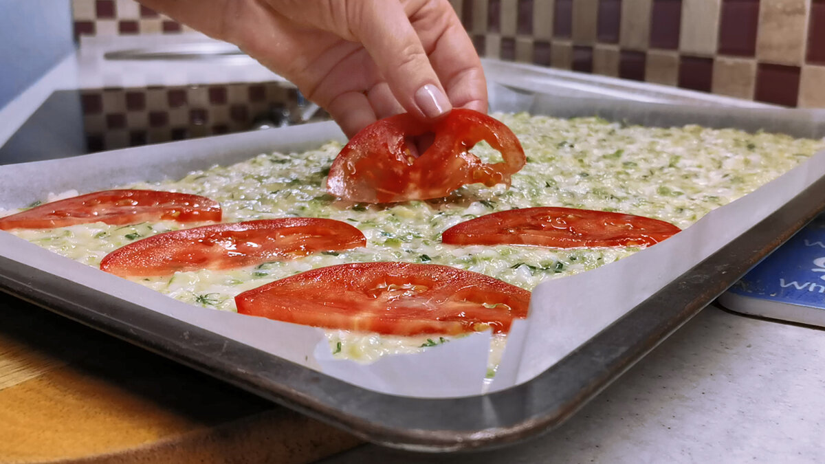 Tartă de dovlecei și cașcaval