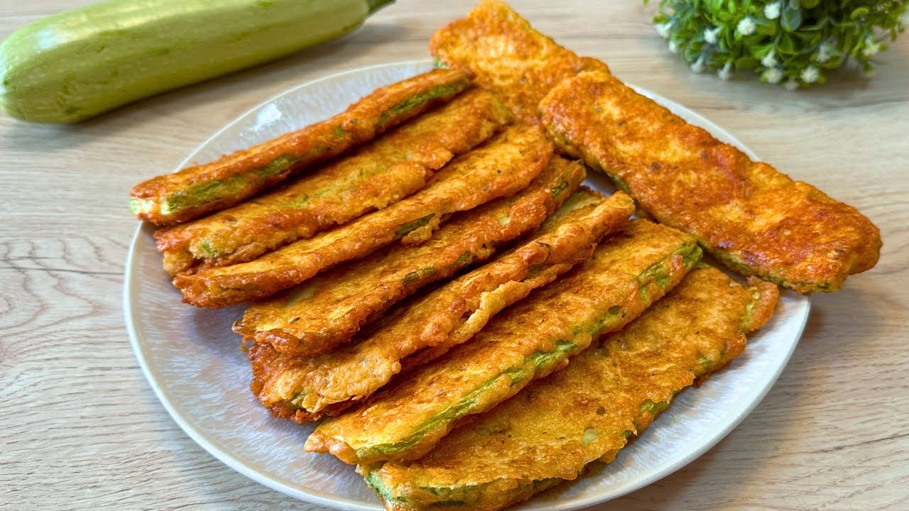 Lahodn&eacute; smažen&eacute; cukety v s&yacute;rov&eacute;m z&aacute;balu se svěž&iacute;m dresinkem