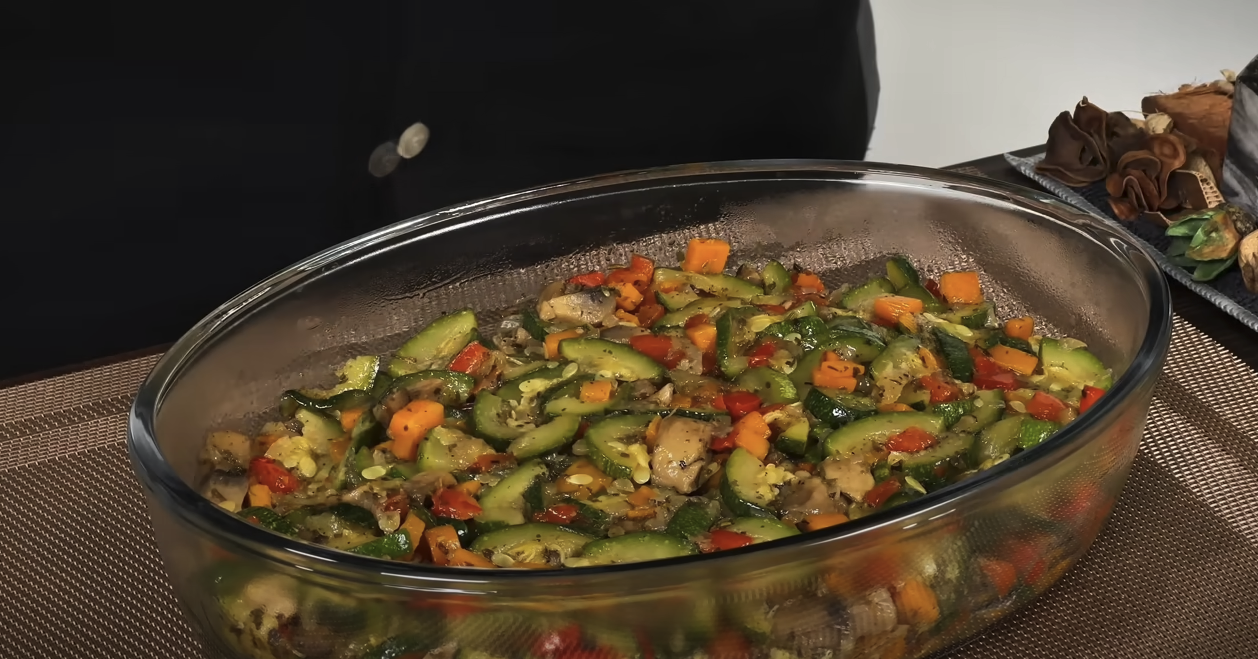 Musaca de legume cu dovlecei