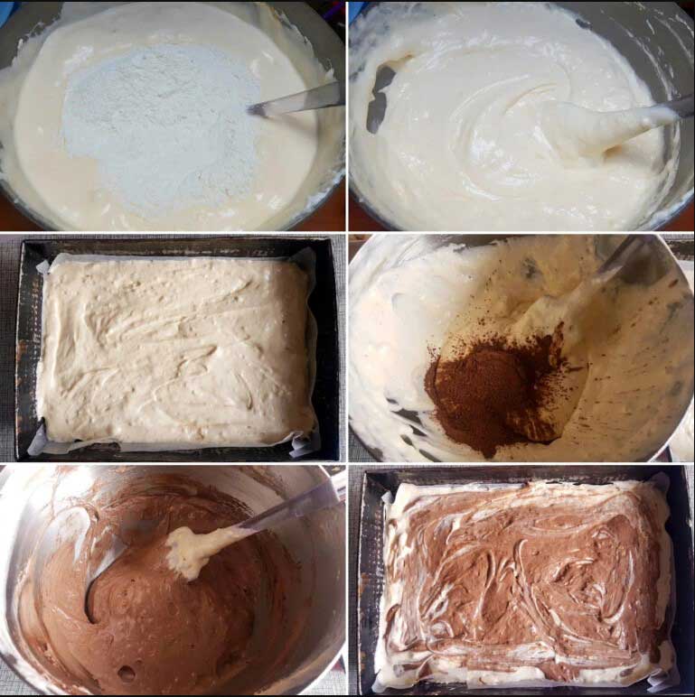 prajitura cu pere si cacao