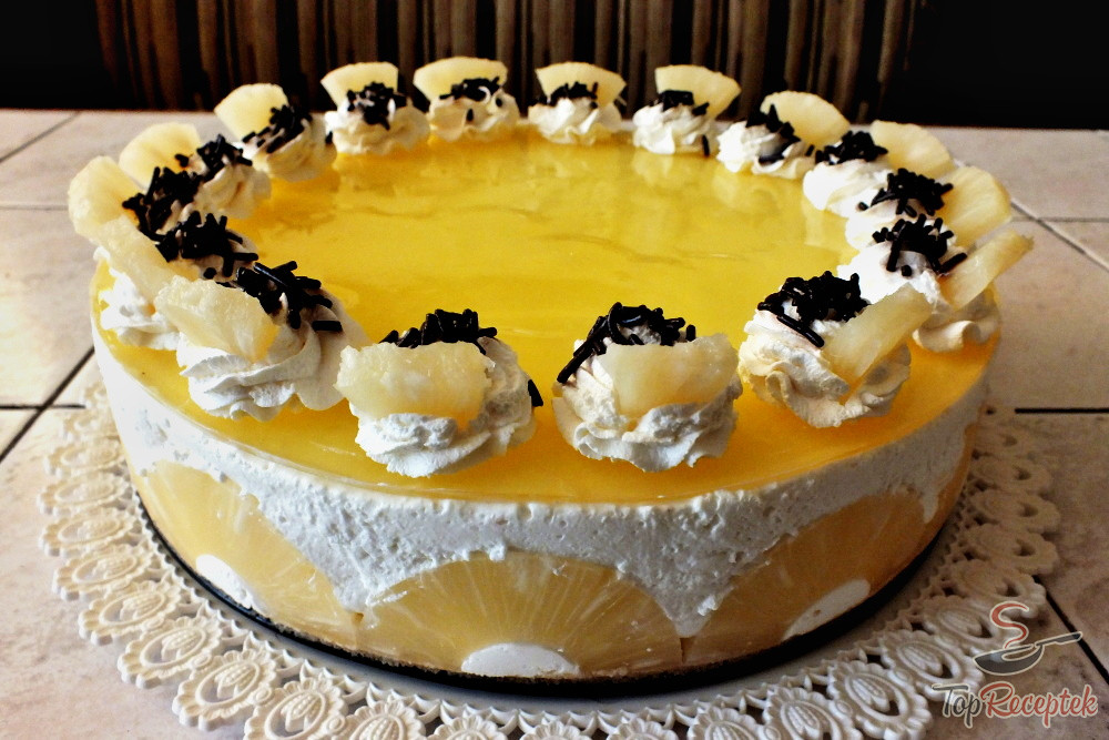 tort cu ananas