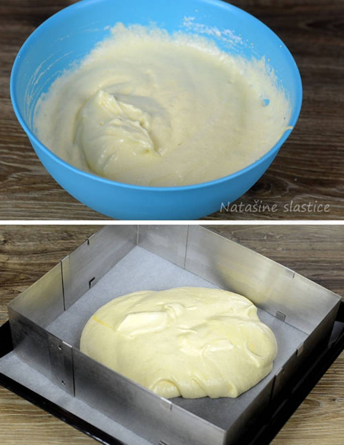 Prajitura cu crema de lamaie aluat