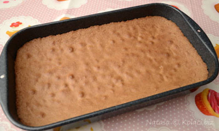 Prăjitura cu ganache de ciocolata preparare