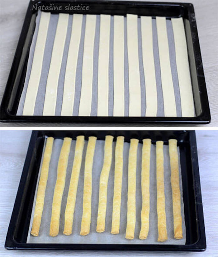 Prăjitura cu aluat foietaj ingrediente