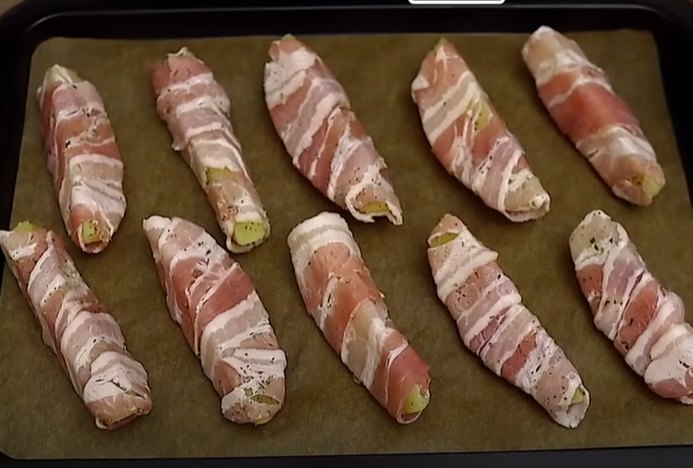 Cartofi copți &icirc;n bacon - pasul 4