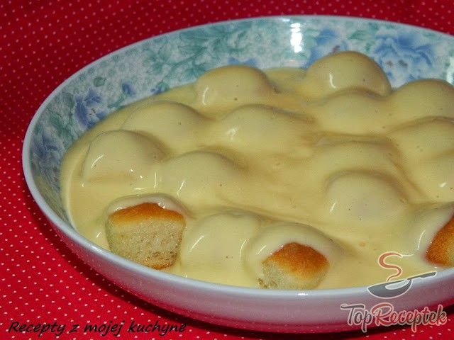 budinca de vanilie desert