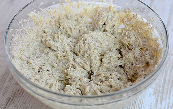 Prajitura cu biscuiti și budinca crema nuca