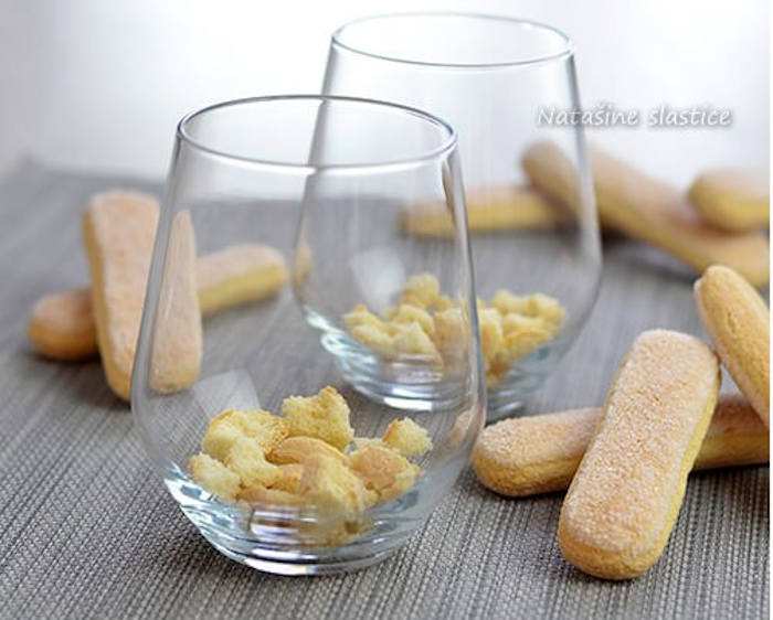 Desert la pahar ingrediente