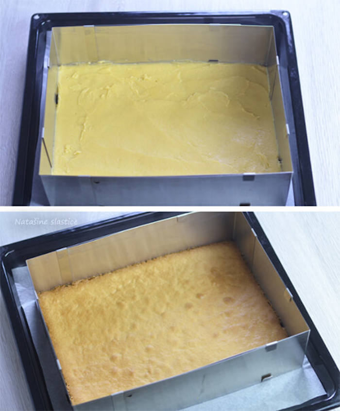 Prăjitură cu zmeură aluat copt