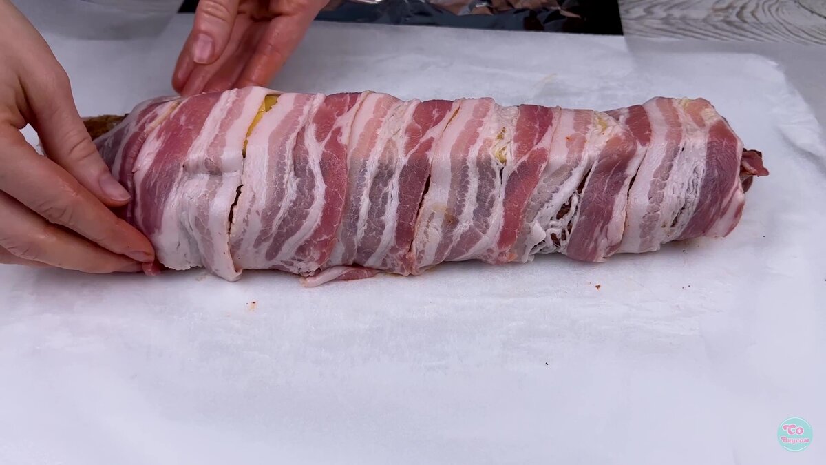 Mușchiuleț de porc, umplut cu ciuperci 