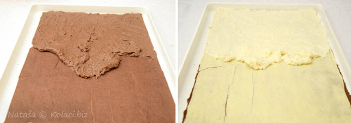 prajitura in doua culori ingrediente