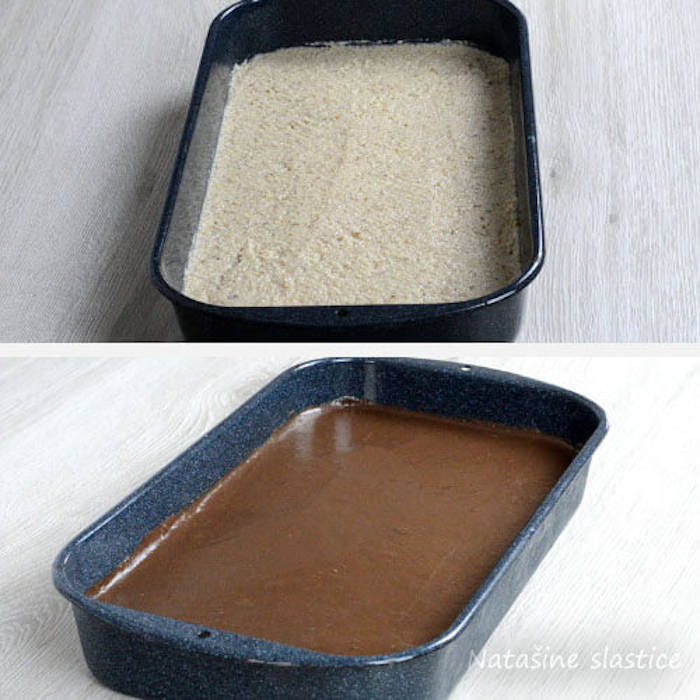 Prăjitură cu cartofi preparare