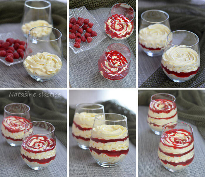 Desert la pahar mod preparare