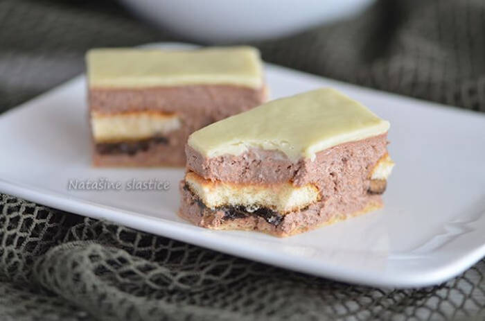 Prăjitură cu cremă și glazură de ciocolată ingrediente