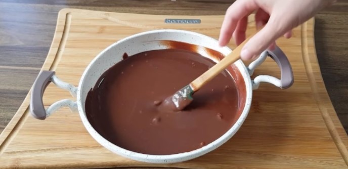 Prajitura piscoturi si ganache