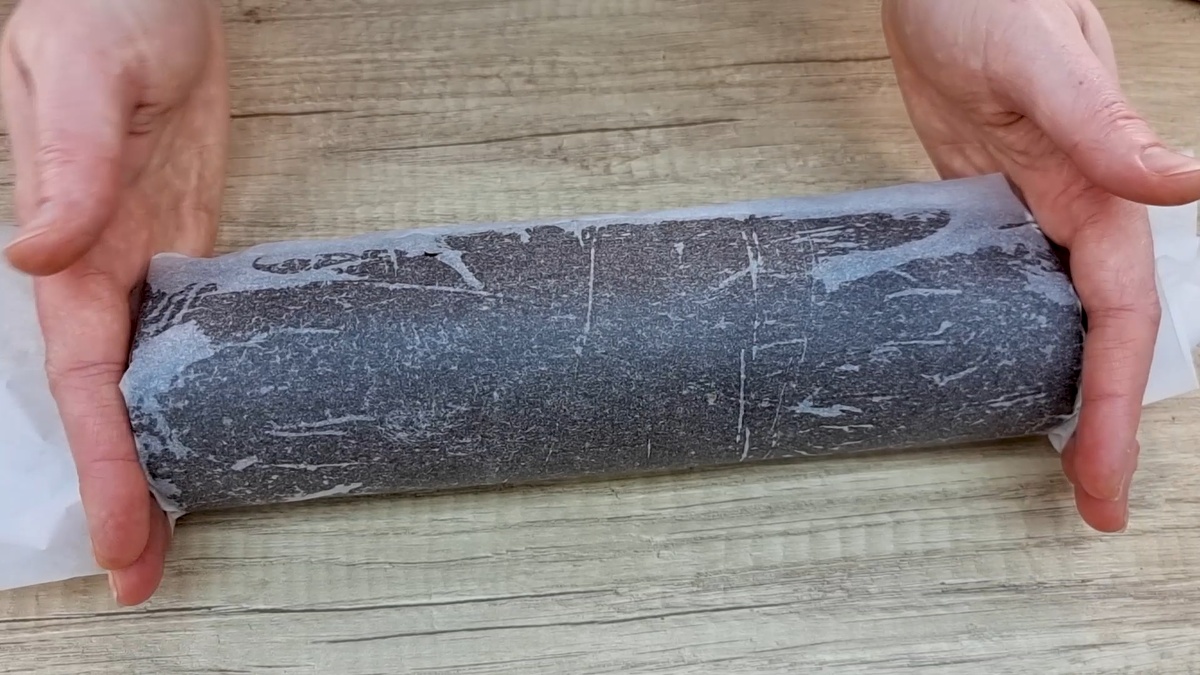 Ruladă fără coacere - refrigerare