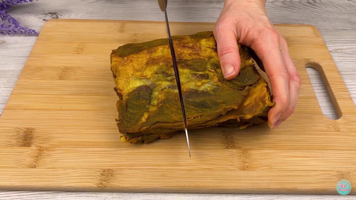 Ceafă de porc crud-uscată, &icirc;n crustă de sare - iese incredibil de bună