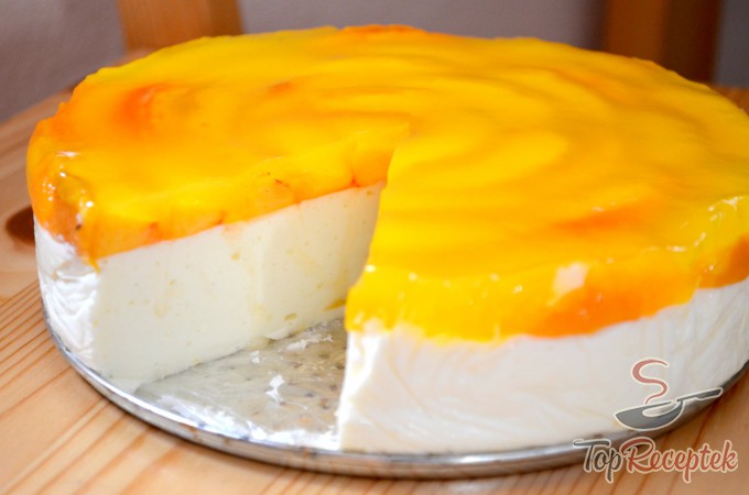 prajitura branza piersici