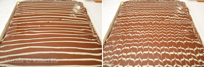 prajitura in doua culori mod preparare