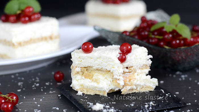 Prajitura cu nuca de cocos lista ingrediente