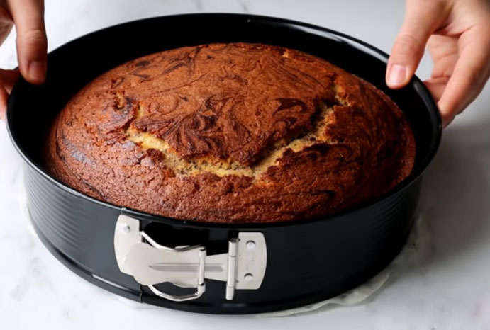 Prajitura cu cacao si vanilie