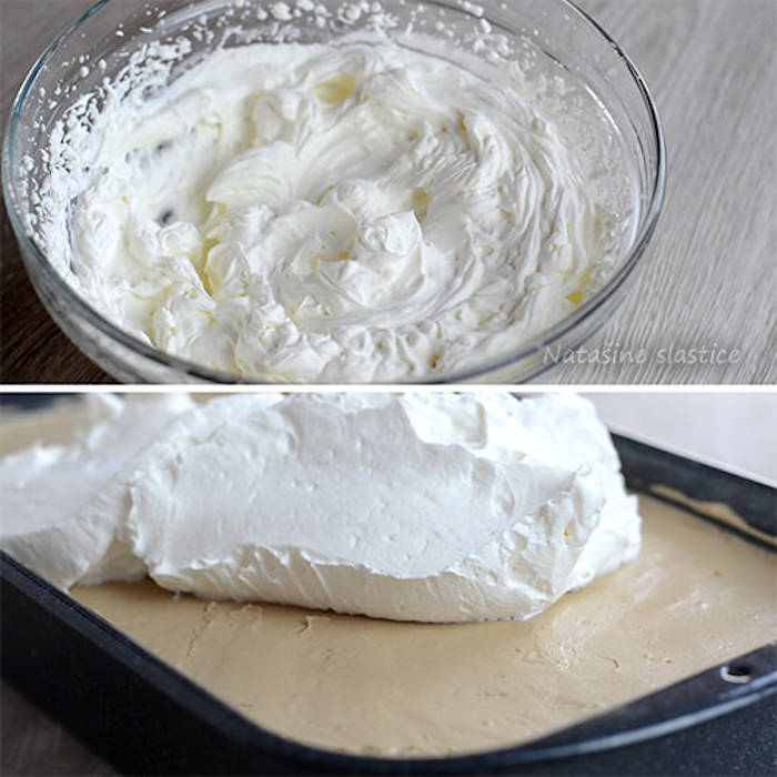 Prăjitură cu blat de nucă și cremă de ciocolată ingrediente