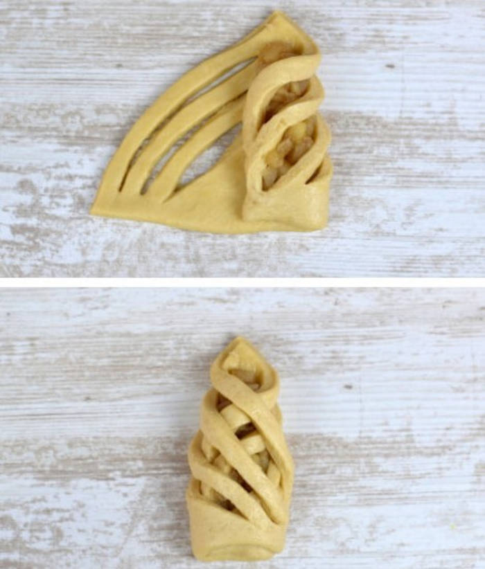 desert cu mere umplutura