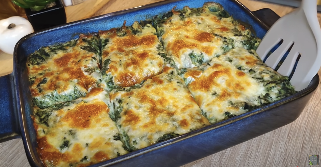 Cartofi gratinați cu spanac și br&acirc;nză &ndash; Rețetă simplă și gustoasă