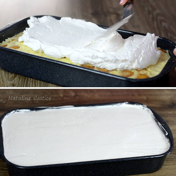 Prajitura cu banane preparare frisca