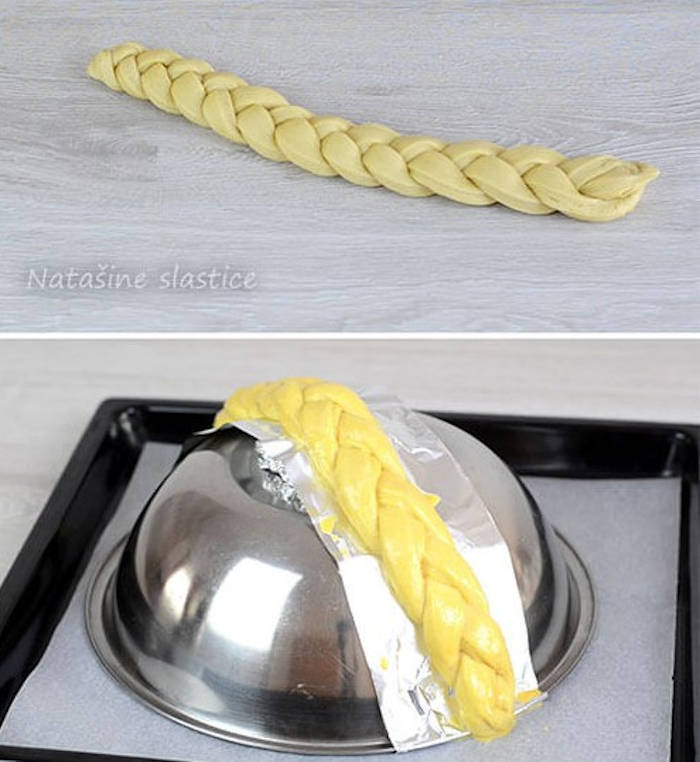 Coș din aluat lista ingrediente
