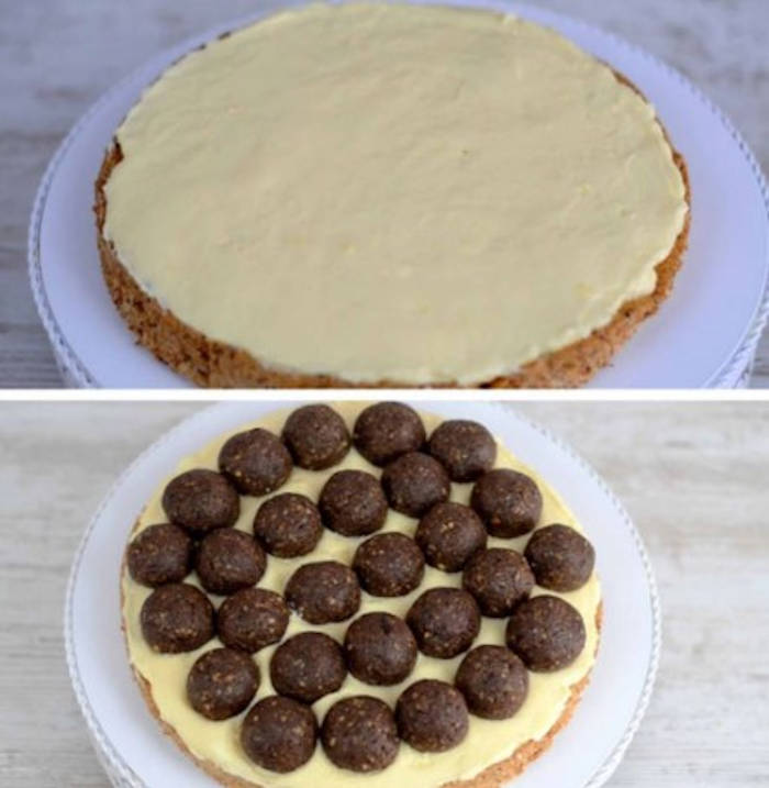 Tort cu nuca budinca si alune preparare