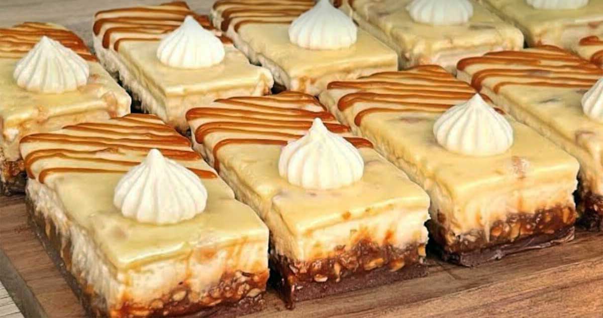 Prăjitura Fantastică – cu ciocolată și caramel: Fără coacere!