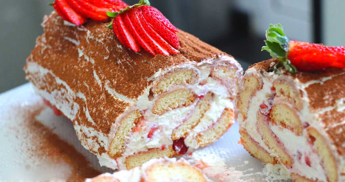 Desert cu fructe – fără coacere și fără ouă. Ușor de pregătit și foarte delicios