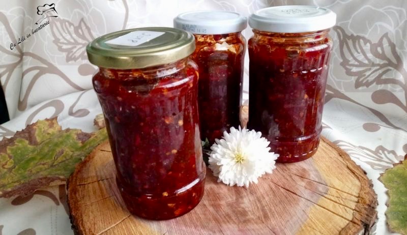 Dulceața de ardei iuți - O dulceață cu adevărat deosebită cum n-ai mai gustat