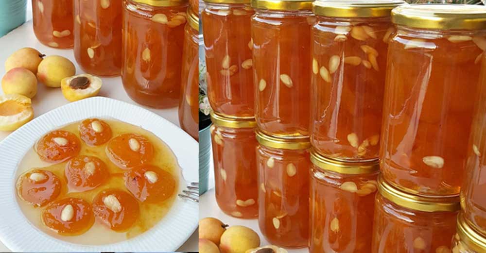 Dulceață de Caise cu Apă Mierală - Deosebit de Aromată și Moderat de Dulce