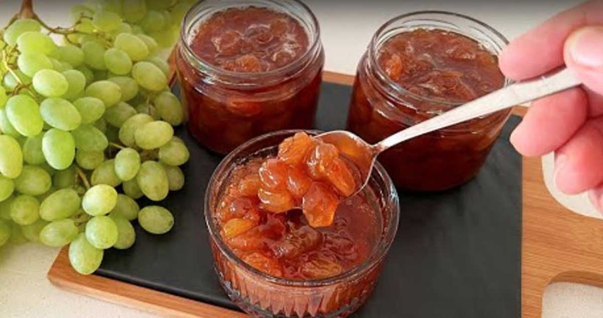 Rețetă pentru dulceață de struguri fără sâmburi – O delicatesă de neuitat