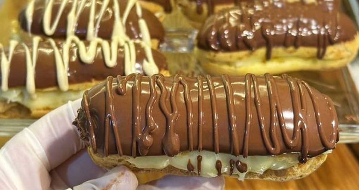 Eclere de Casă cu Cremă Fină și Glazură de Ciocolată – Răsfăț Dulce la Tine Acasă!