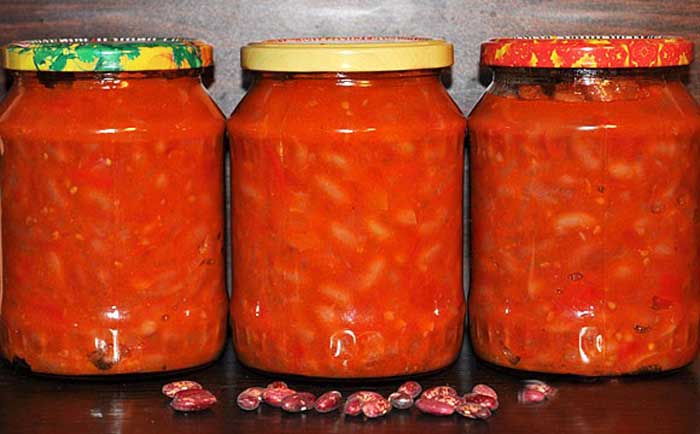 Salată de fasole pentru iarnă - o rețetă ușoară și ieftină pe care trebuie să o încerci