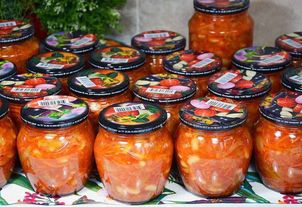 Fasole cu legume la borcan pentru iarnă - o rețetă gustoasă