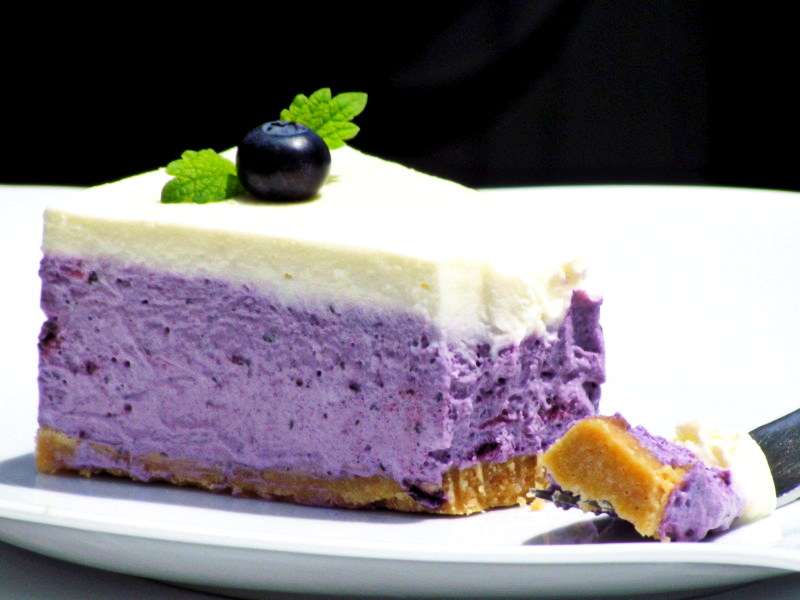 Tort de afine. Fără coacere