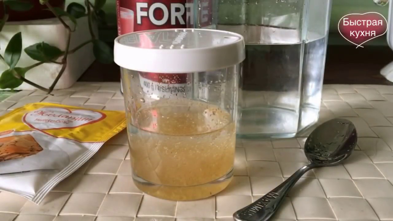 Gelatina este foarte bună pentru durerile de spate