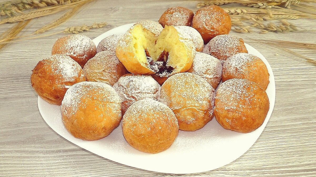 Rețetă de gogoși cu brânză dulce și umplutură