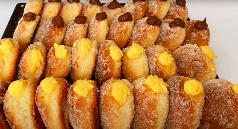 Această rețetă de gogoși cu crema